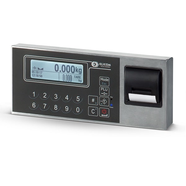 Bloc indicator inox cu imprimanta Si-30SP
